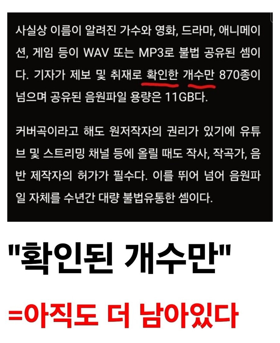 ㅇㅇㄱ) 야 근데 채증한 음원만 11기가라고 하면_1.jpg