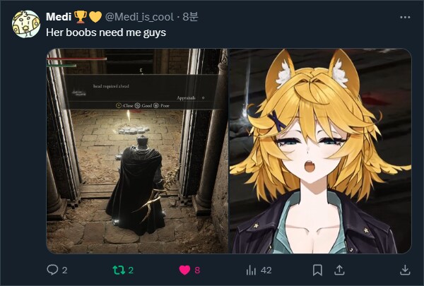 버튜버) 아 뭐야 도키 방송에서 거도키냥이 모드 보여줌??_2.png