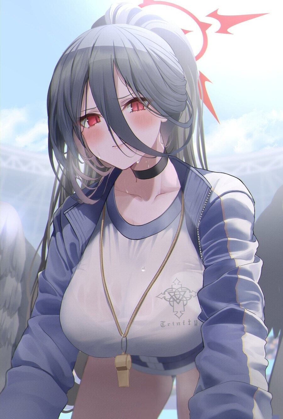 블루아카) 괴문서) "잠깐, 땡땡이라도 치실까요?"_1.jpg