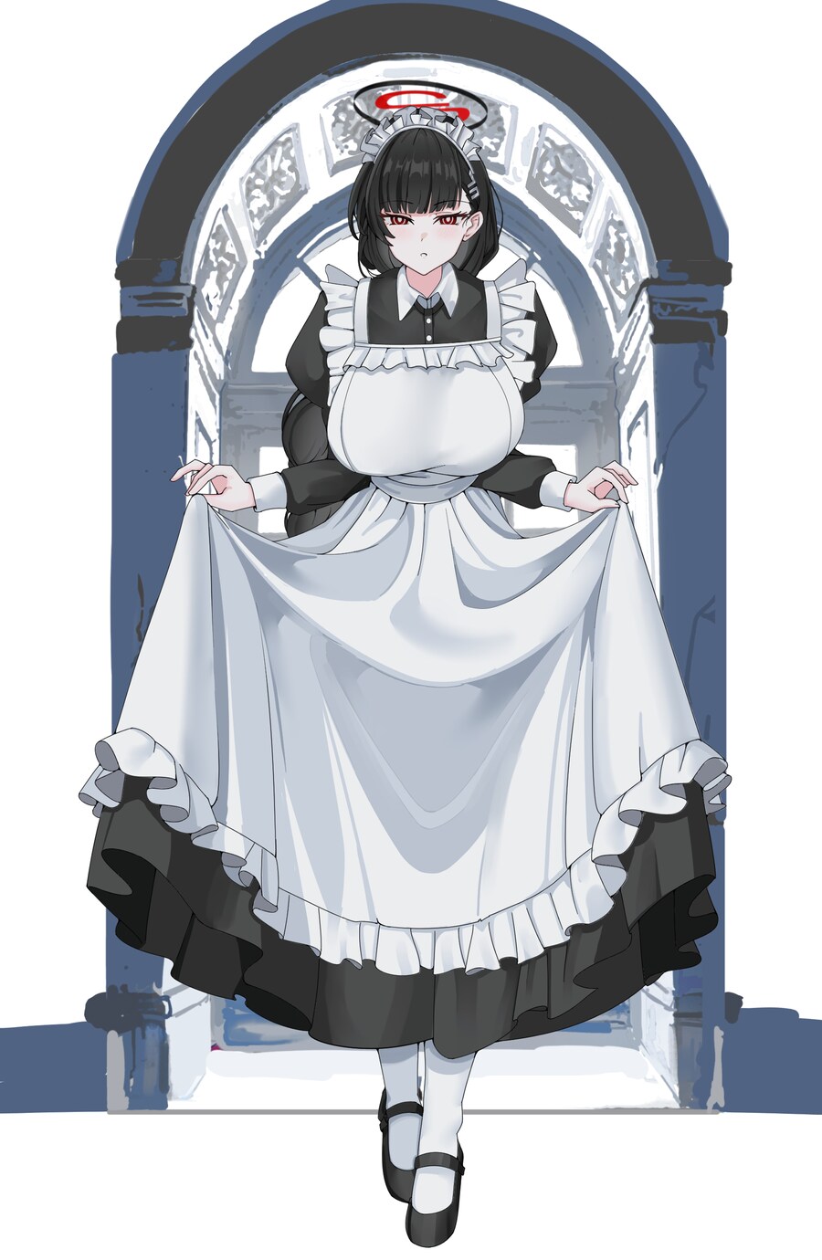 [블루아카] 빅토리아 메이드 리오의 봉사_5.png