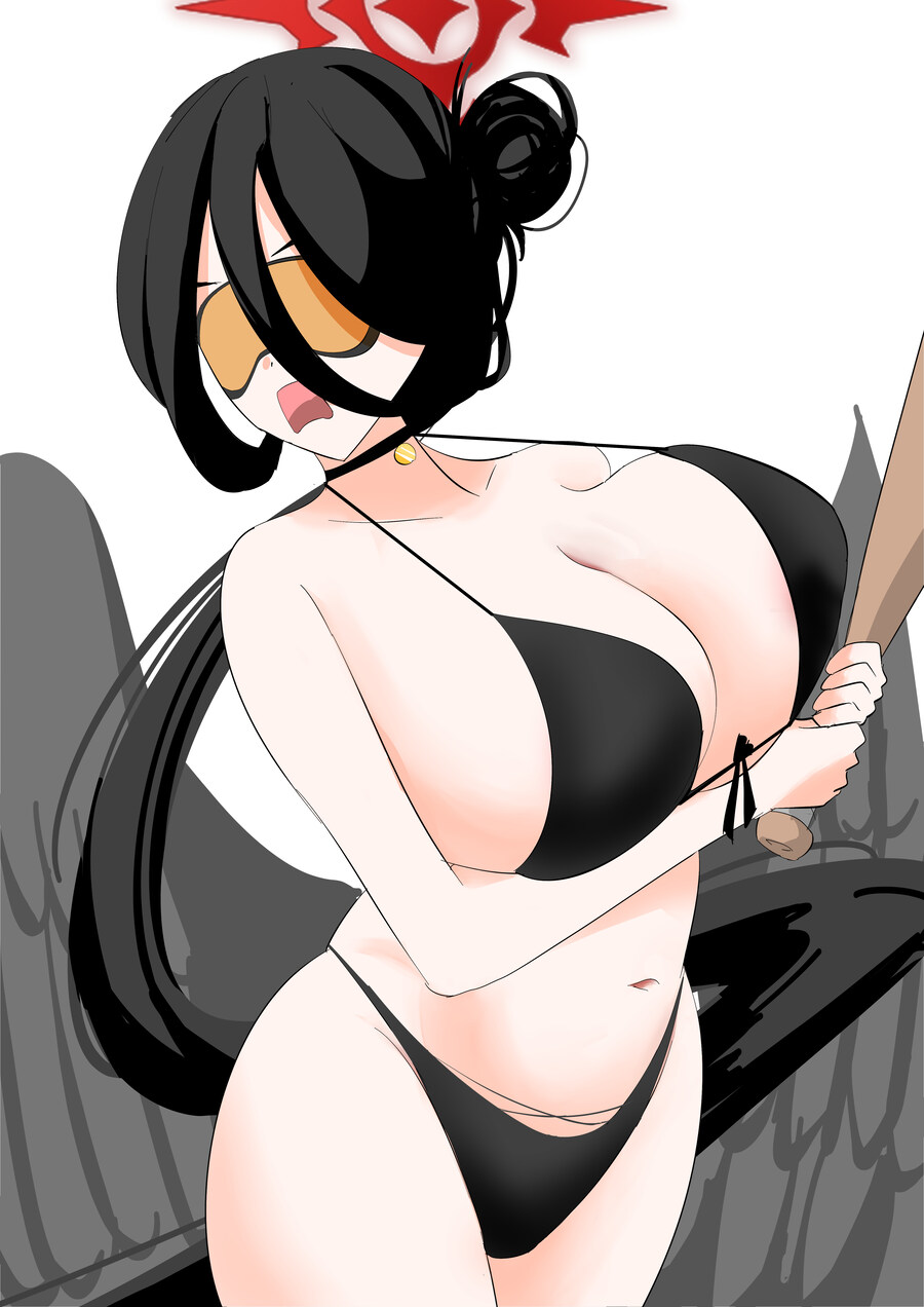 블루아카)수영복 하스미_1.jpg