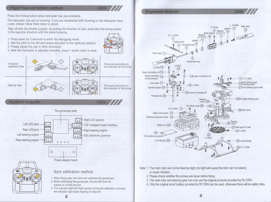 RC-ERA C032 UH-1 HUEY 무선조종 휴이 헬리콥터_40.jpg