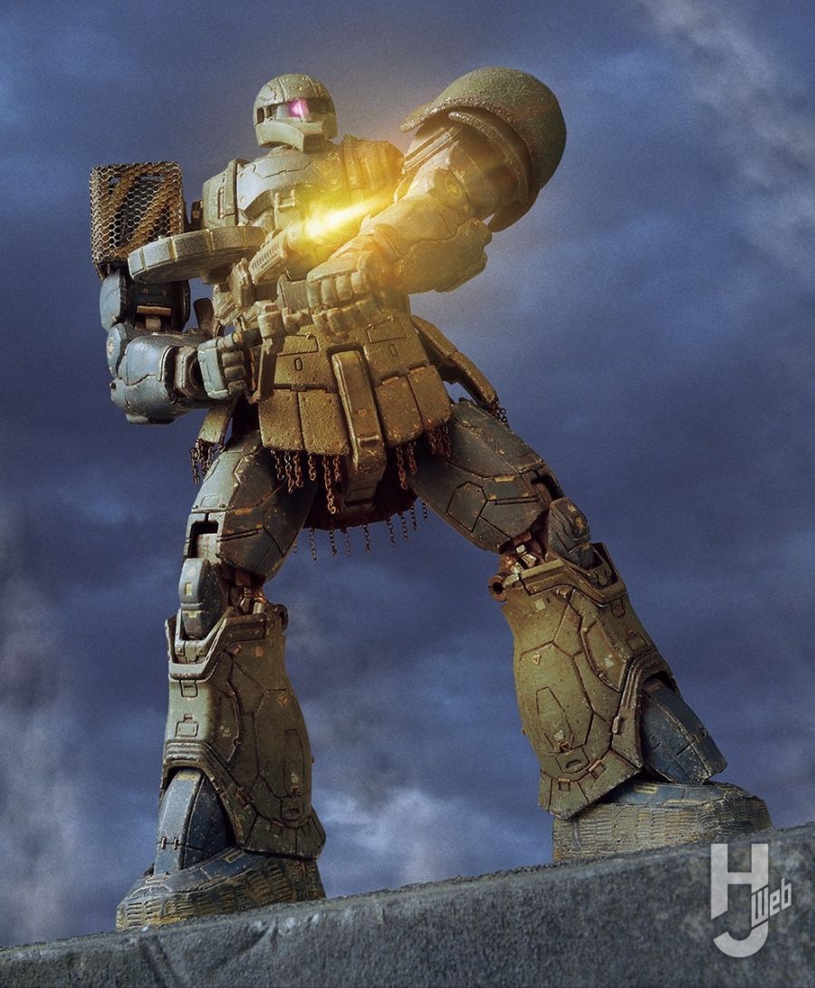 HG 1/144 복수의 레퀴엠판 자쿠 I HJ 게재 세미 스크래치 작례_1.jpg