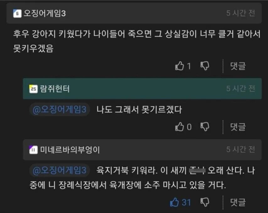 반려견 죽을까봐 못 키우겠다는 사람에게 제시한 해결책.jpg_1.jpg