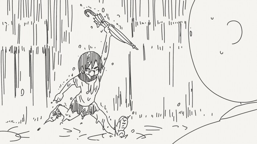 우산을 빌려주는 여학생.manga_5.png