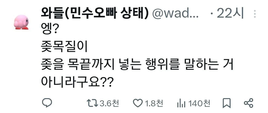 좃목질의 뜻_1.webp