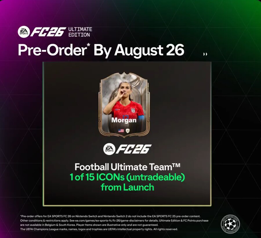 EA스포츠 FC26 아이콘, 알렉스 모건 트레일러_1.png