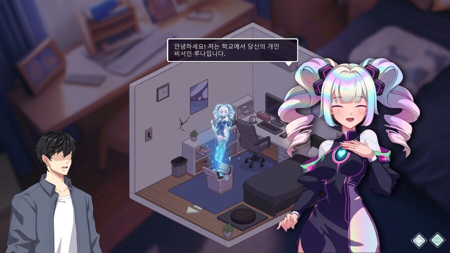 [스팀] 연애 시뮬레이션 - 러브 앤 라이프: 해피 스튜던트 출시 (한국어 지원)_3.jpg