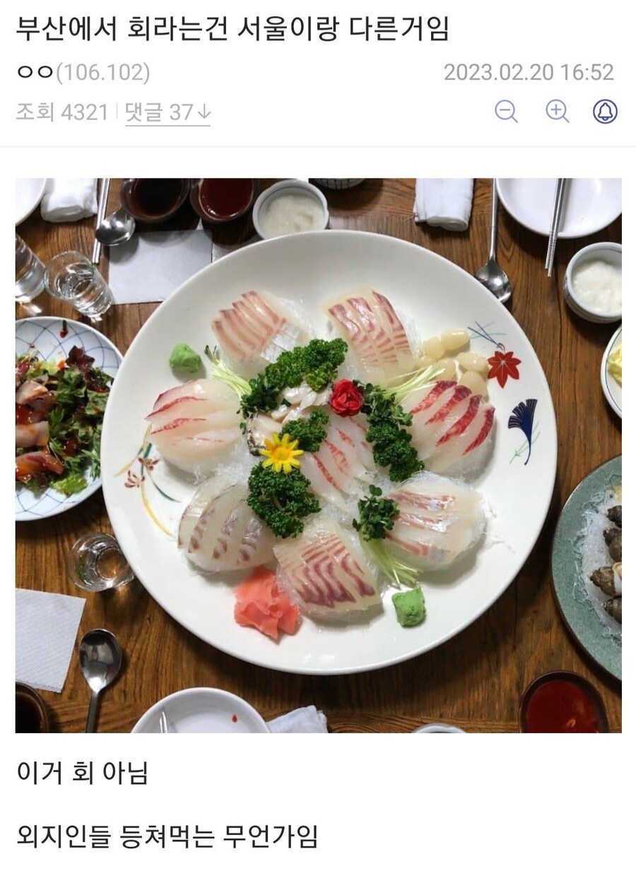 부산에서 회라는건 서울이랑 다른거임_1.jpg