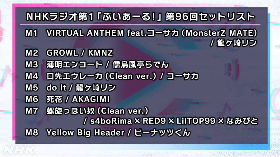 브이아루 95~98회 세트리스트 및 플레이리스트_2.png