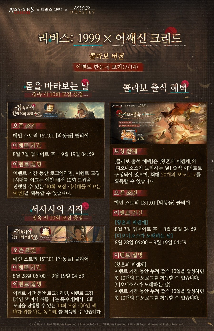 리버스: 1999 × 어쌔신 크리드 콜라보 신규 캐릭터, 이벤트 한눈에 보기_6.jpg