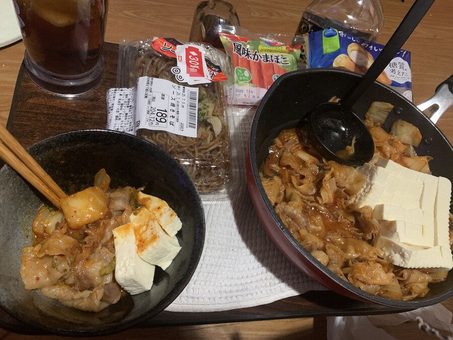 삼겹살 두부김치, 야키소바_4.jpg