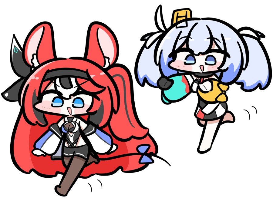 미루 이모와 벨즈 땃쥐가 서로 코스프레한 짤!_1.png
