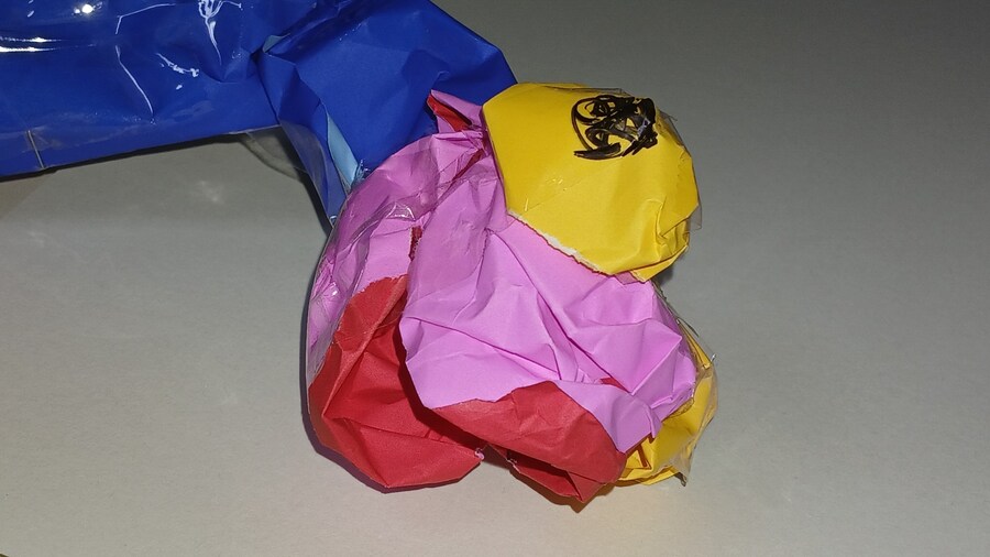 만들기) 허접하게 만든 색종이 모형 (매미,라프라스,문어,코끼리)_1.jpg