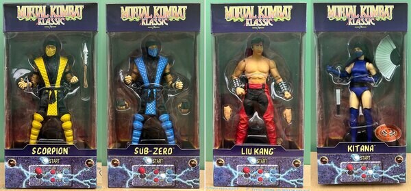 [맥팔레인] 모탈컴뱃 클래식 '서브제로,스콜피온,리우캉,키타나'_1.jpg