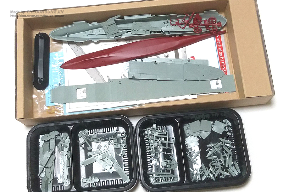 아카데미 USS CV-6 Enterprise 프라모델 조립중_2.jpg