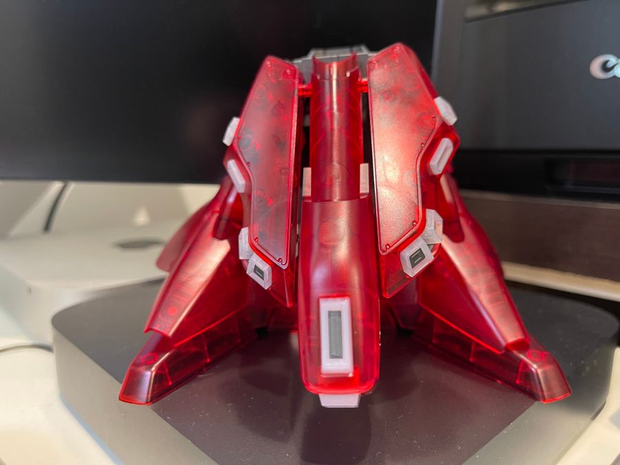 HGUC 1/144 나이팅게일 클리어 컬러 전시 & 가조립 사진_9.jpg