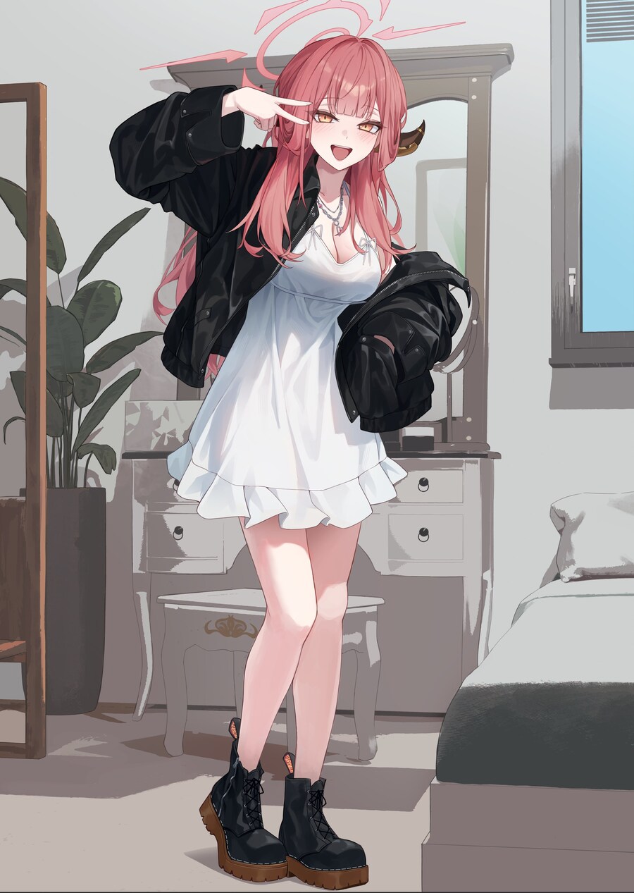 [블루아카] 사복 입은 아루_1.jpg