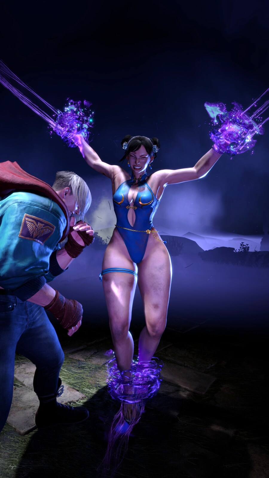 샌드백이 되어버린 수영복 스킨 춘리 ㅠㅠ_5.jpg