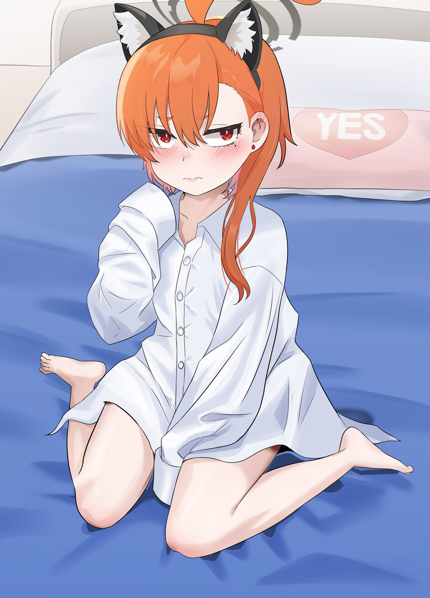 블루아카) 네루문학) "여 선생~! 나랑 같이 자자!"_1.jpg