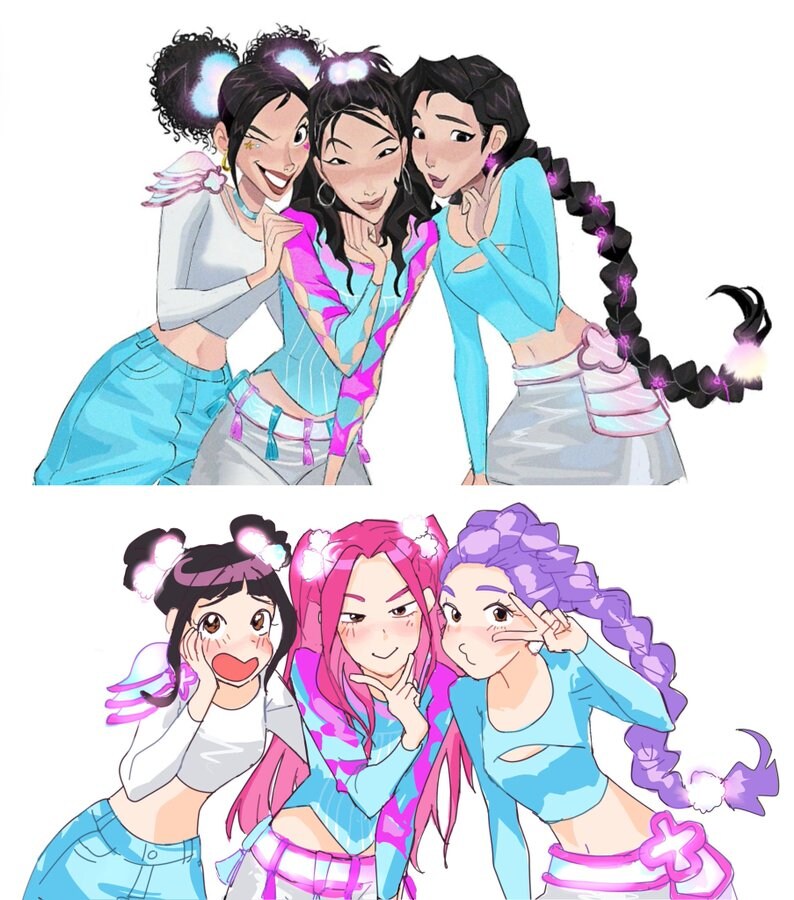 케이팝) 선라이즈 시스터즈 과거 에피소드 이후 나오면 좋은 복장_1.jpg