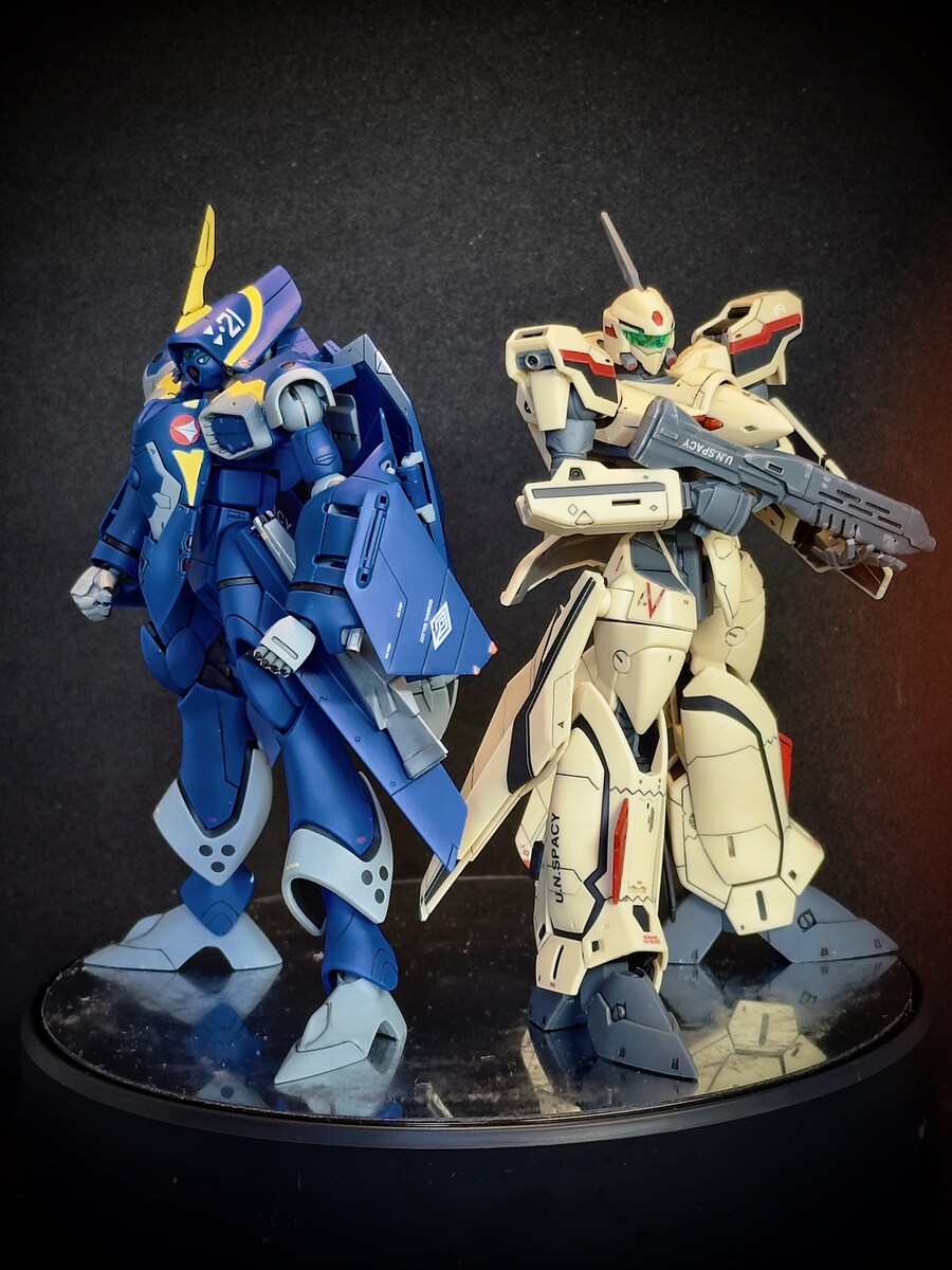 반다이 HG YF-19 & YF-21_4.jpg