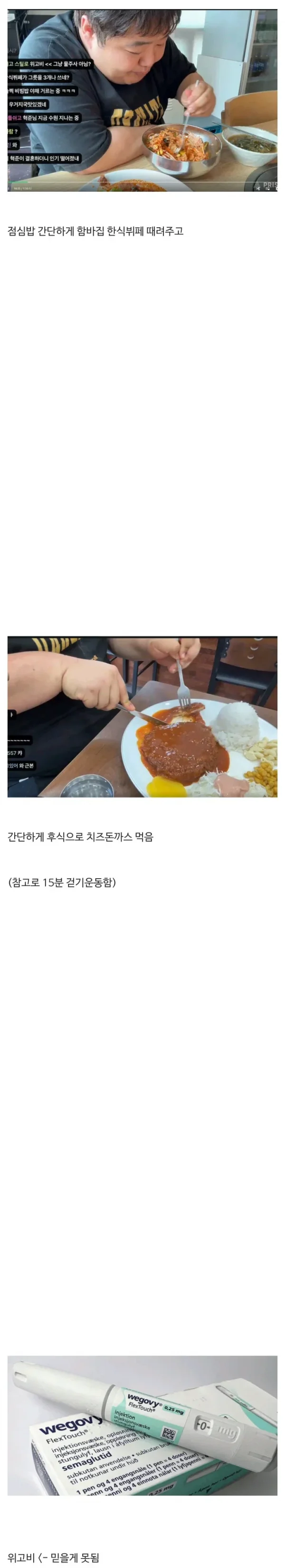 식욕vs 위고비