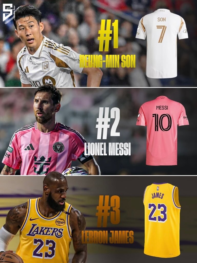 손흥민의 LAFC 유니폼은 전세계 판매 1위 유니폼_1.jpg