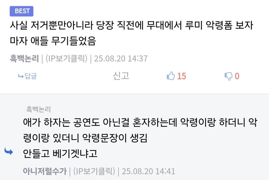 케데헌) 조이랑 미라가 루미에게 칼부터 뽑아든 이유_9.jpg