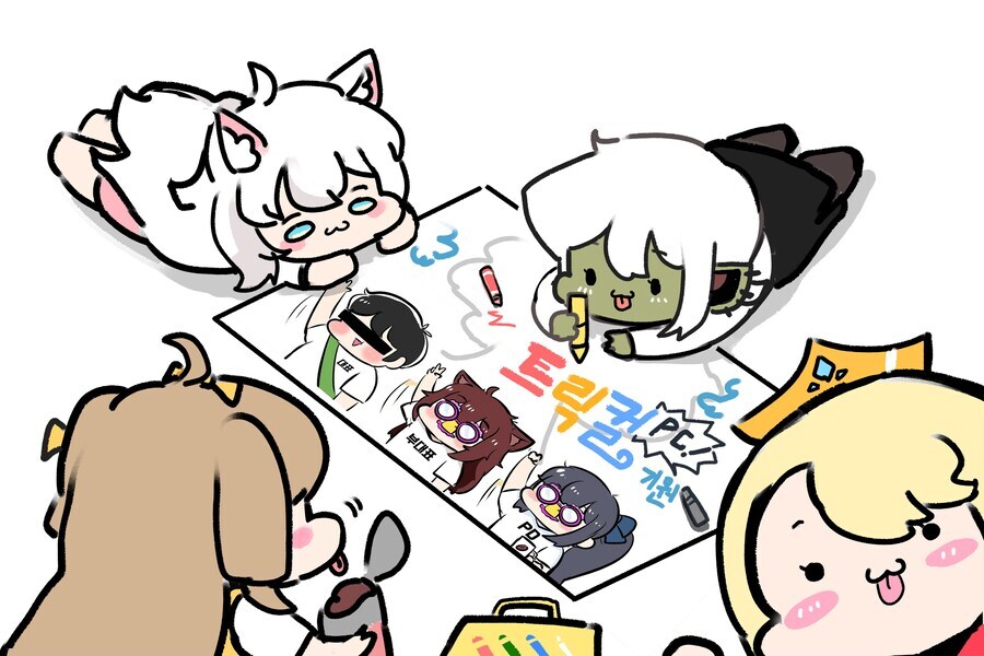 트릭컬 해보신 그림작가님을 찾으시길래 한번 올려봐요_1.jpg