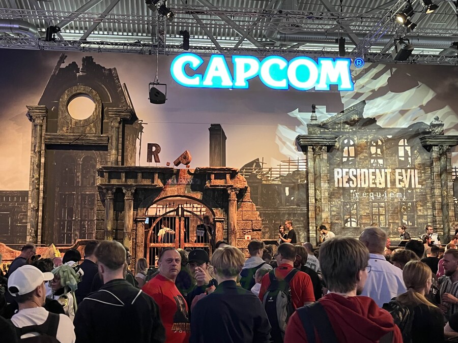 게임스컴 캡콤 레퀴엠 부스_1.jpg