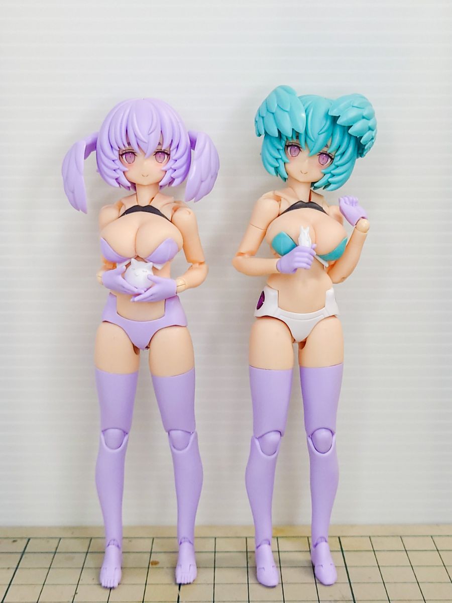 [코토부키야] PUNI☆MOFU 샤오 가조립 & 특전 파츠 조합 사진_17.jpg