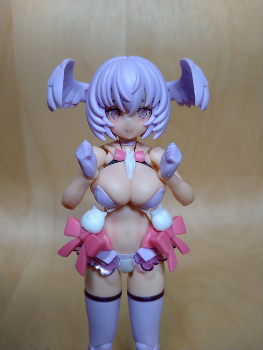 [코토부키야] PUNI☆MOFU 샤오 가조립 & 특전 파츠 조합 사진_10.jpg