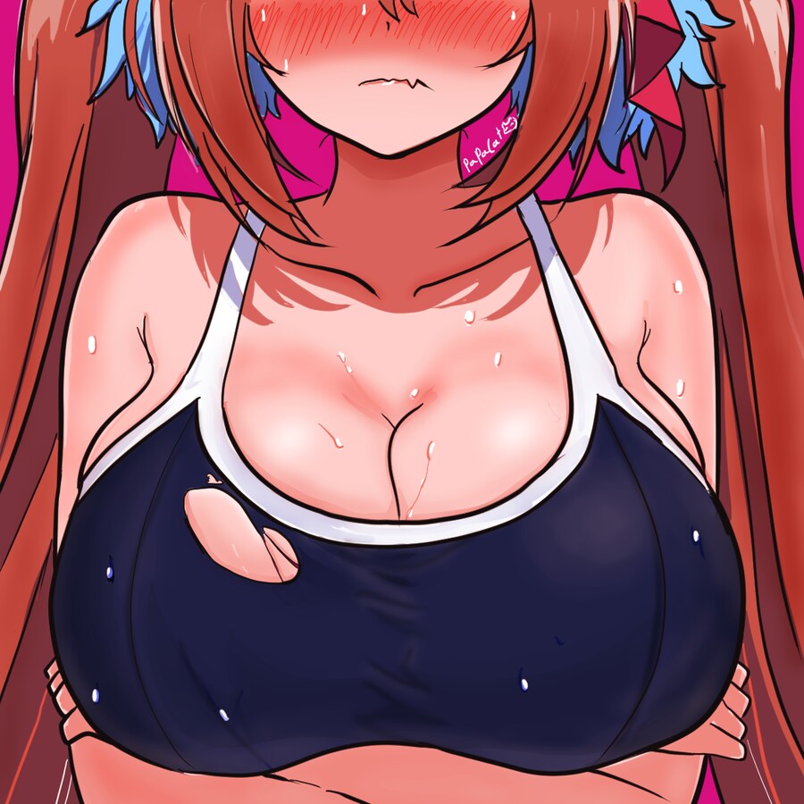 (말딸)약후방 곤란해진 다이와스칼렛 그려왔덩..!_1.png