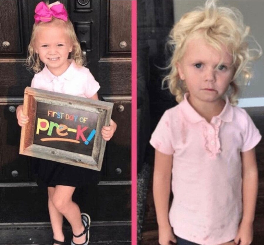 "우리 딸~ 학교 첫날인데 재밋었어~?"_3.jpg