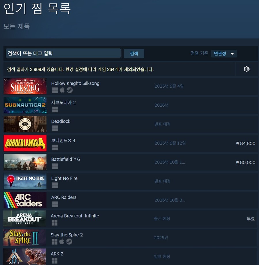 스팀 위시리스트 상위 10위권_1.jpg