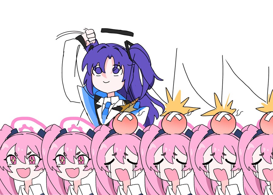 블루아카) "코유키, 한 대만 맞자."_1.png