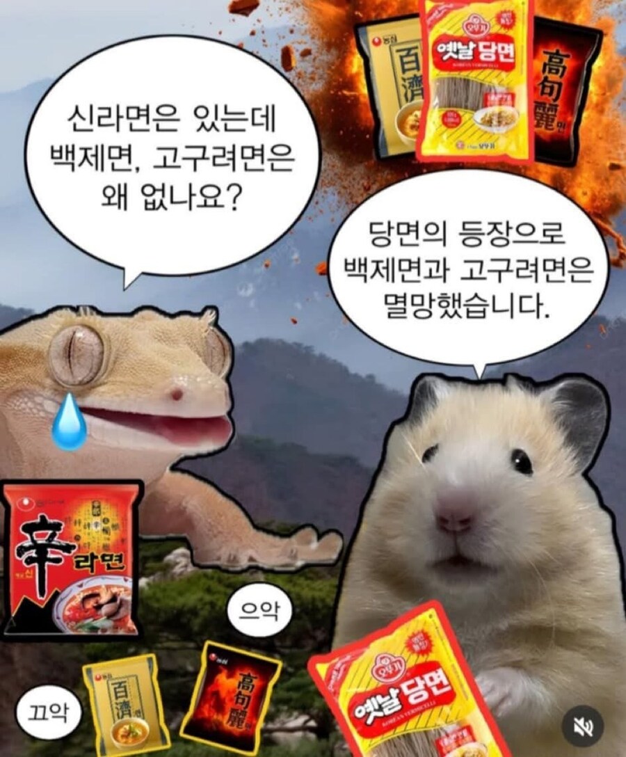 신라면은 있는데 고구려면이랑 백제면이 없는이유_1.jpg