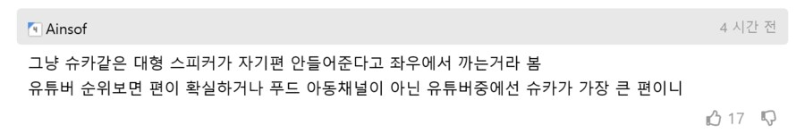 슈카월드 해명방송후 천원빵 슈호단들 근황_1.png