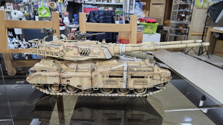 1/24 M61a5 지구연방군 61식전차. 3D출력-도색_4.jpg
