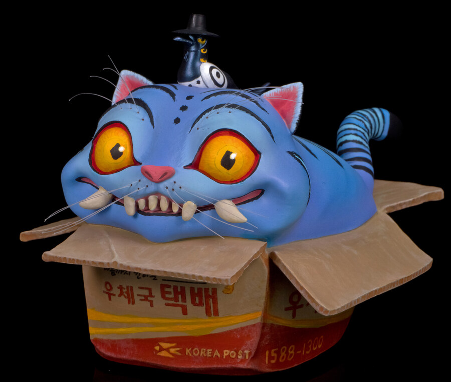 케데헌 호랑이 완성 feat. 우체국 택배 박스_1.jpg