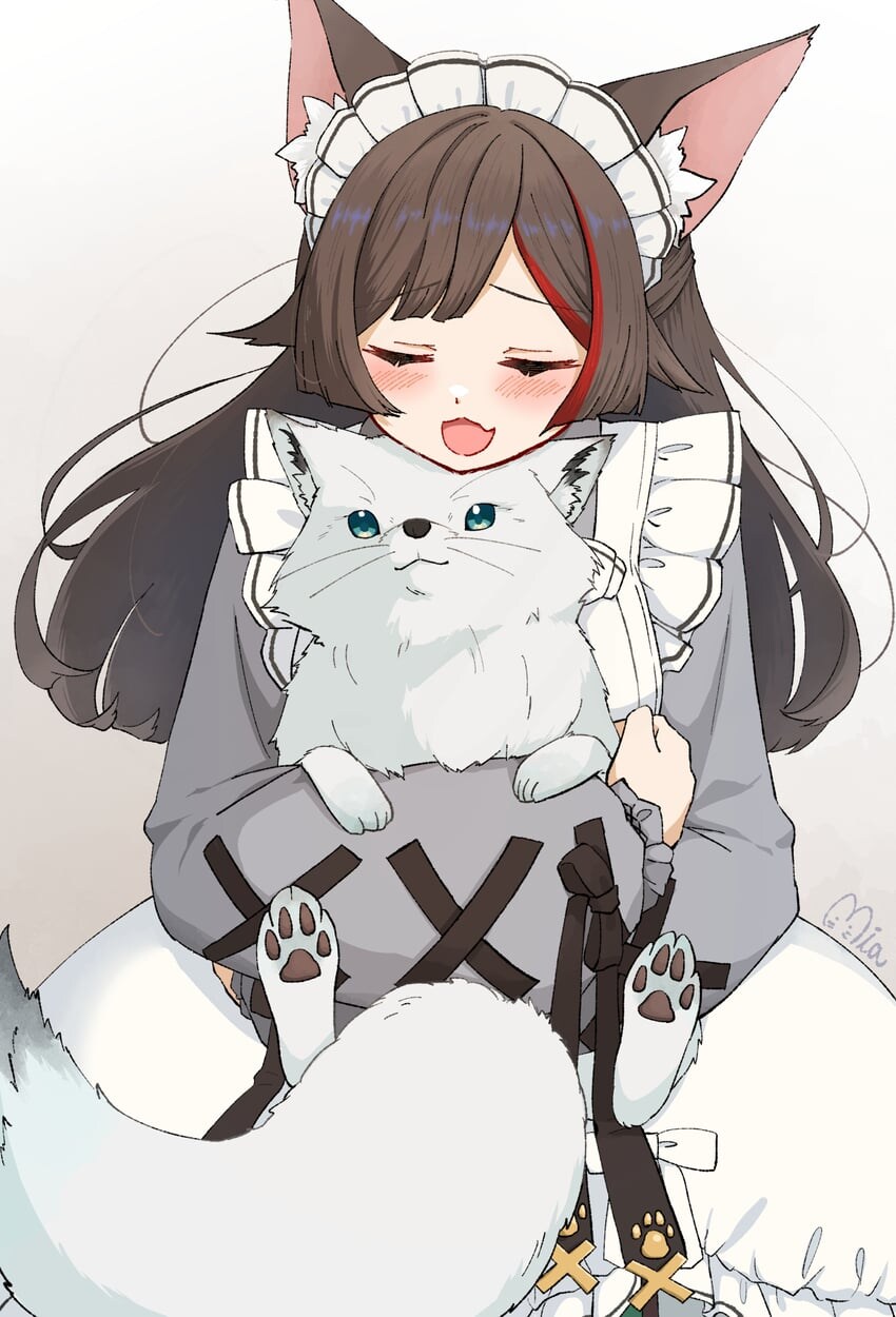 버튜버 여우 꼬순내