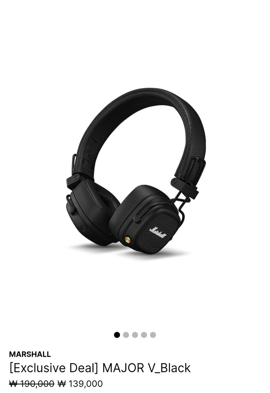 [글로리어스]마샬 메이저5 블랙 헤드폰 (139,000원/무료)_1.jpg