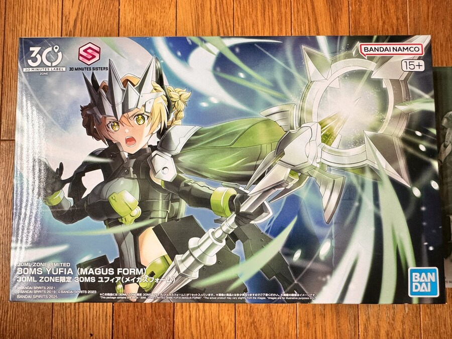 30ML ZONE限定 30MS ユフィア（メイガスフォーム）おまけ付き 30MS