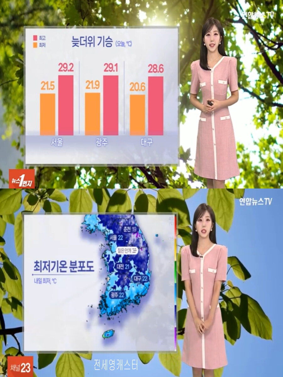 남부 곳곳 폭염특보(중부 더위, 제주 산발적 비)_4.jpg