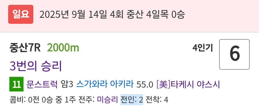 경마, 말딸)이번주 봇치 산구 성적(이제 브리더스가 진지하게 방출 생각할 듯)_2.png