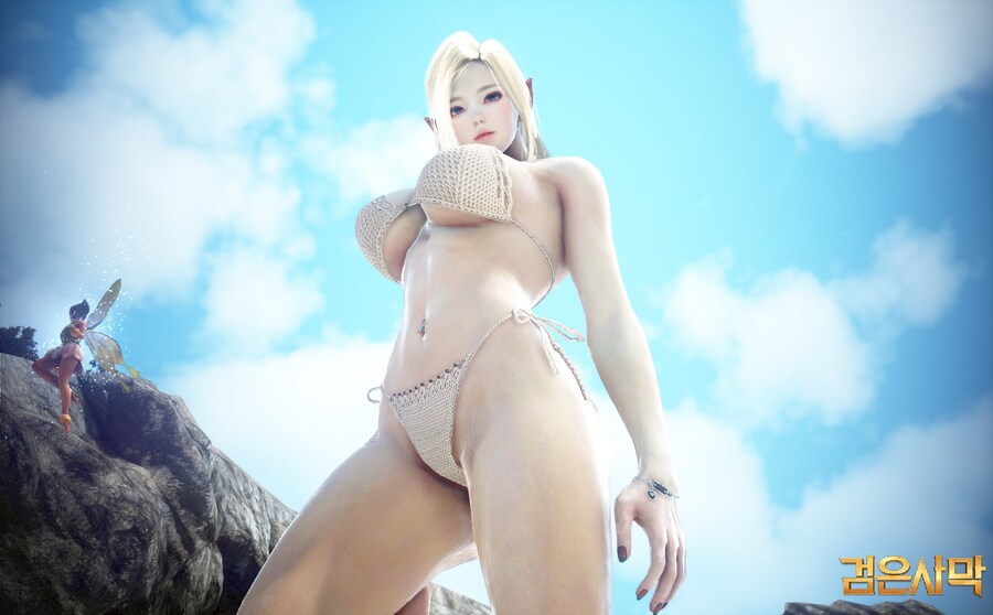 [검은사막] 생활 컨텐츠용 '레인저' 2025년 한정 비키니 착용샷&움짤_19.jpg