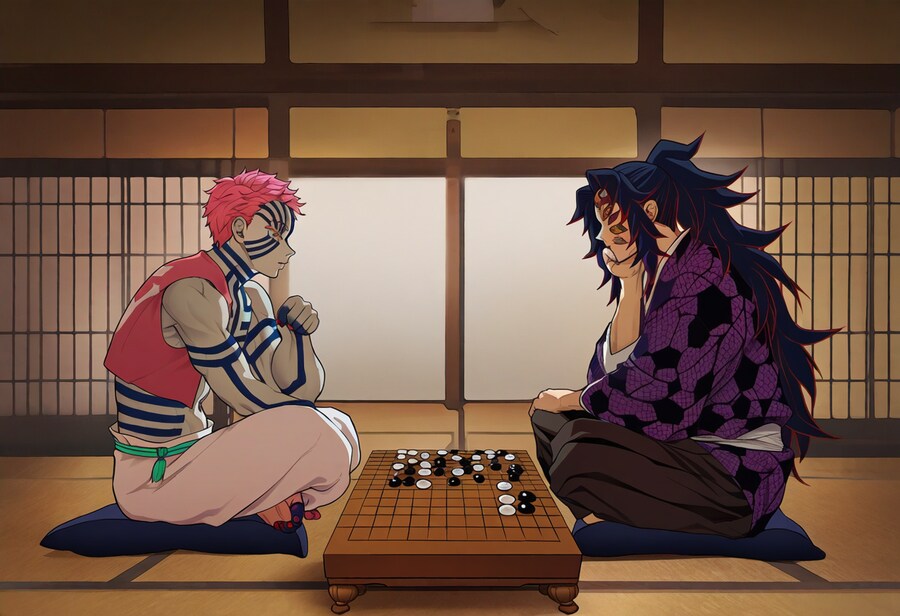 AI) 요리이치와 결혼한 귀멸의 칼날 보스 TS 무잔_6.png