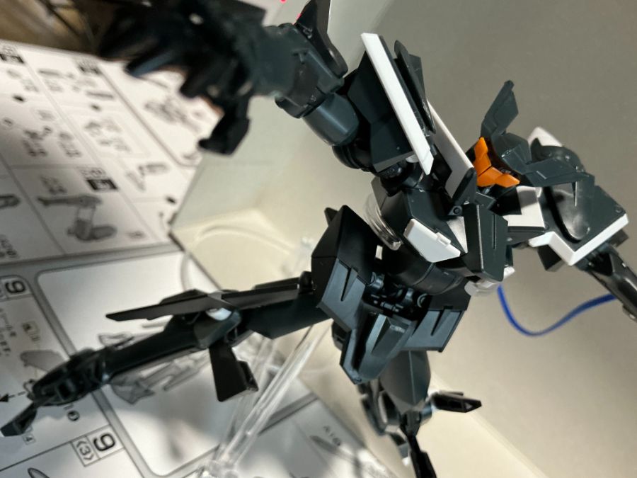 HG 1/144 GN 플래그 가조립 + 변형 사진_6.jpg
