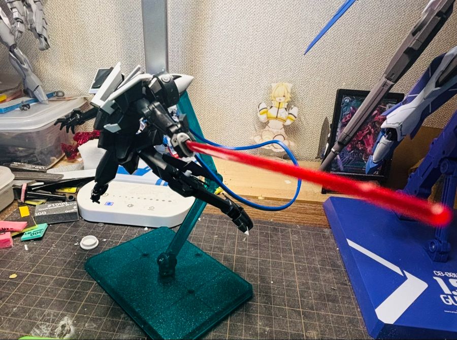 HG 1/144 GN 플래그 가조립 + 변형 사진_16.jpg